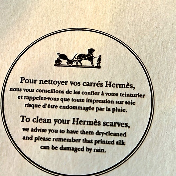 💯HermesSilkLargeScarfONEof a KindFabulousSIGNED Artist+Logo+2HermesBoxes+Ribbon - Picture 16 of 16